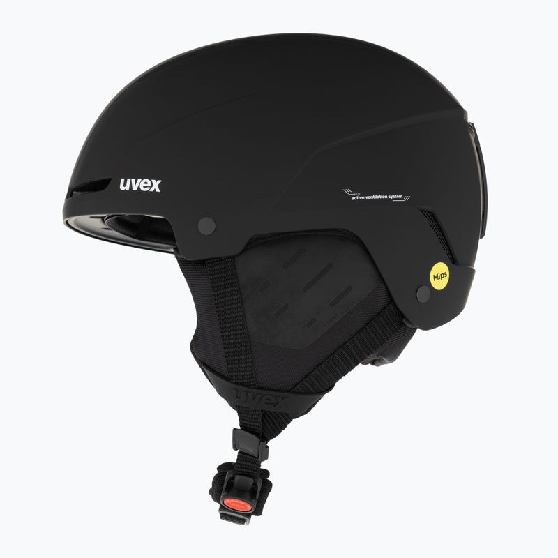 Skihelm UVEX Stance Mips schwarz-matt 5