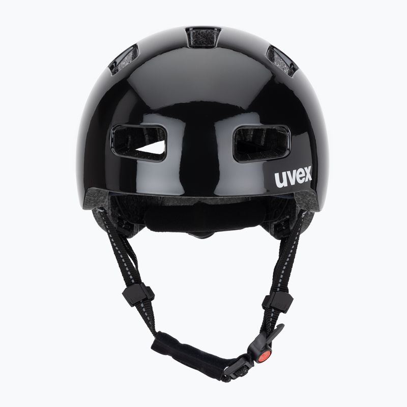 Kinder-Fahrradhelm UVEX HLMT 4 Reflexx black 2