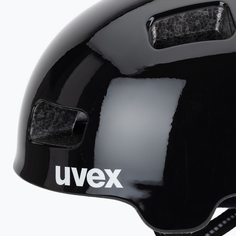 Kinder-Fahrradhelm UVEX HLMT 4 Reflexx black 7