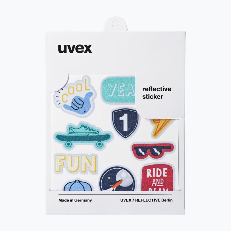 Kinder-Fahrradhelm UVEX HLMT 4 Reflexx black 5