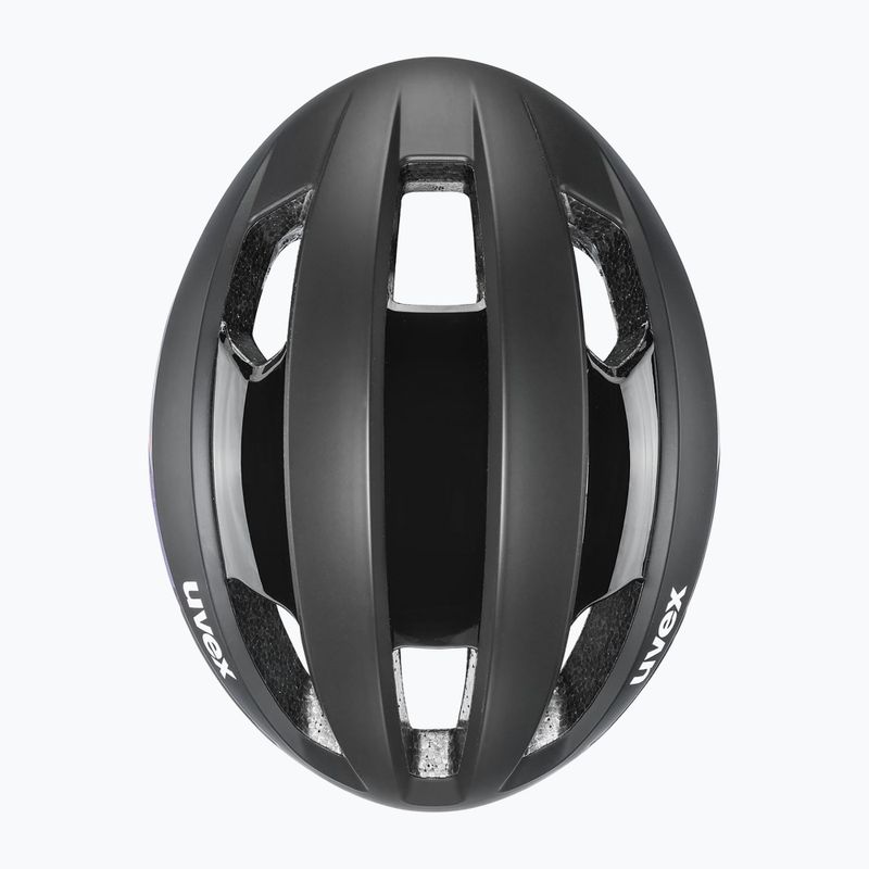 Fahrradhelm UVEX Rise Pro MIPS schwarz/galaxy matt 9