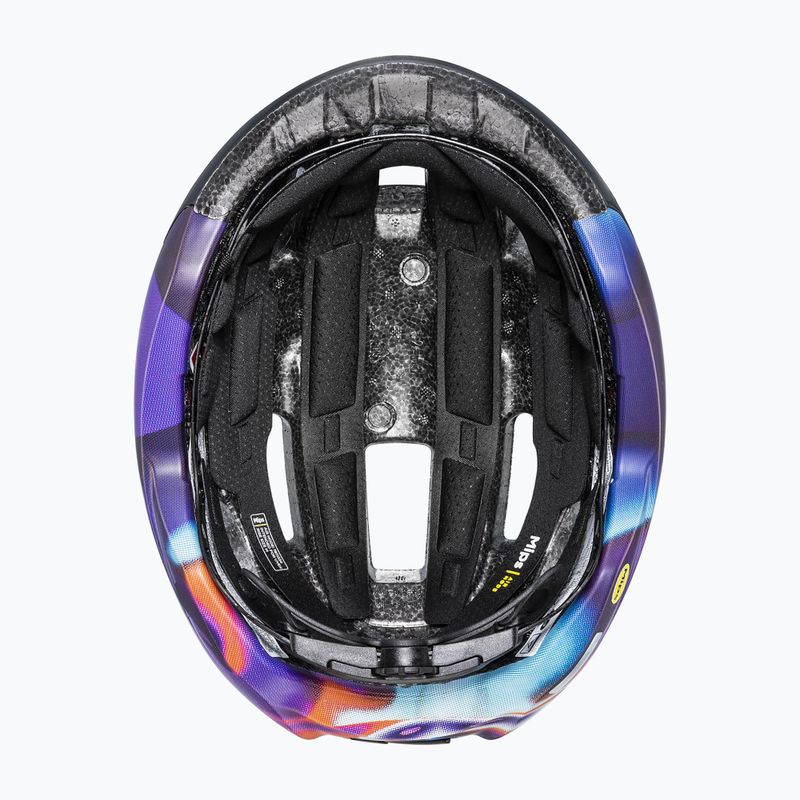Fahrradhelm UVEX Rise Pro MIPS schwarz/galaxy matt 10