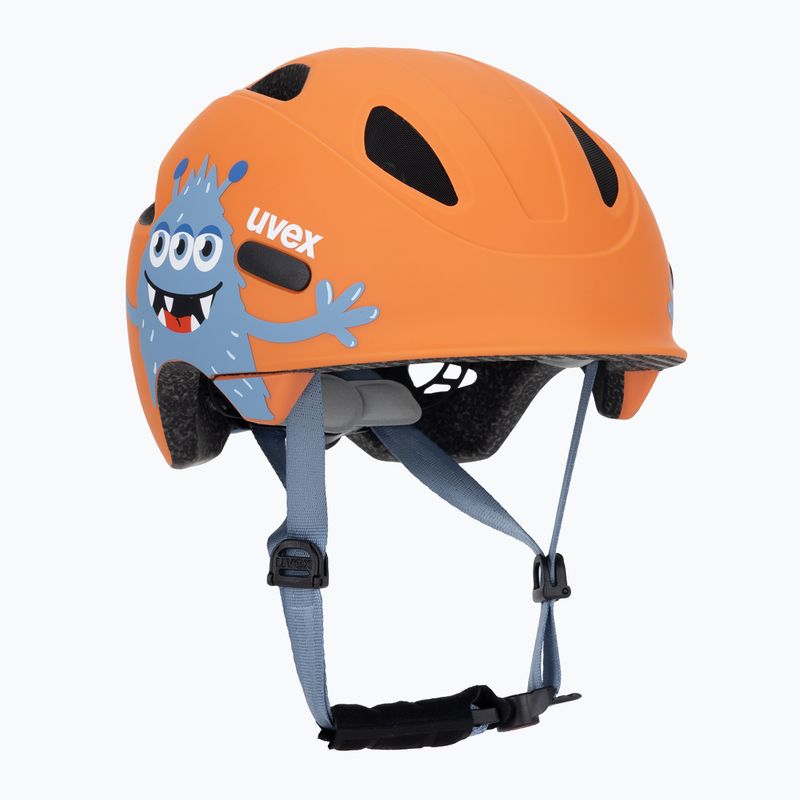 UVEX Oyo Style monster papaya matt Kinderfahrradhelm