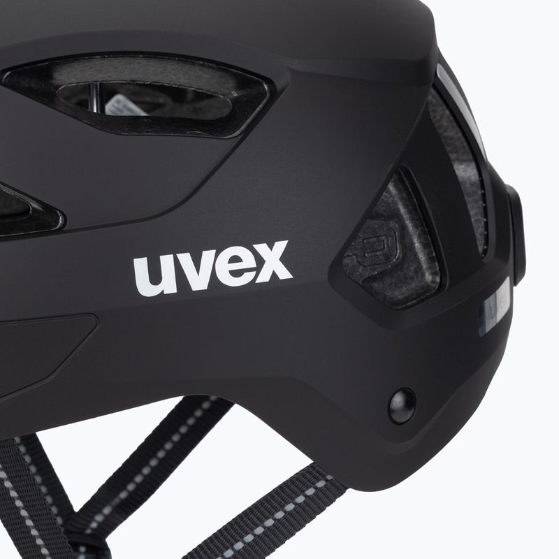 Fahrradhelm UVEX City Stride schwarz-matt 7