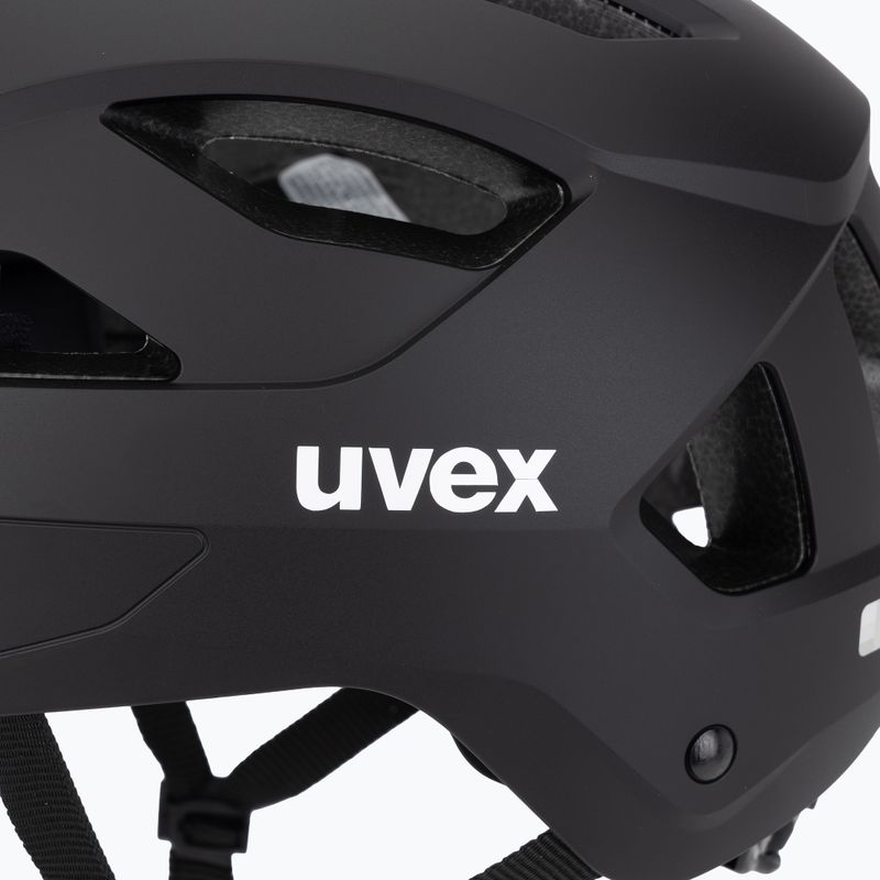 UVEX Fahrradhelm Stride schwarz-matt 7