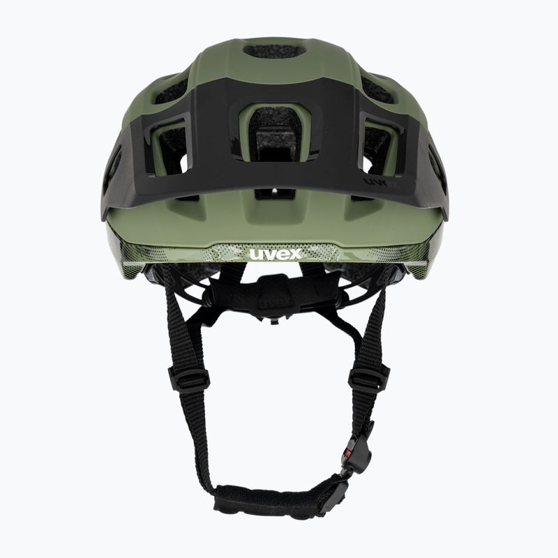 UVEX React MIPS Fahrradhelm moosgrün/schwarz matt 2