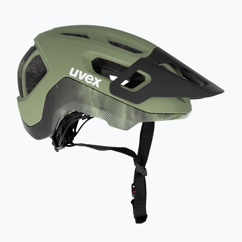 UVEX React MIPS Fahrradhelm moosgrün/schwarz matt 4