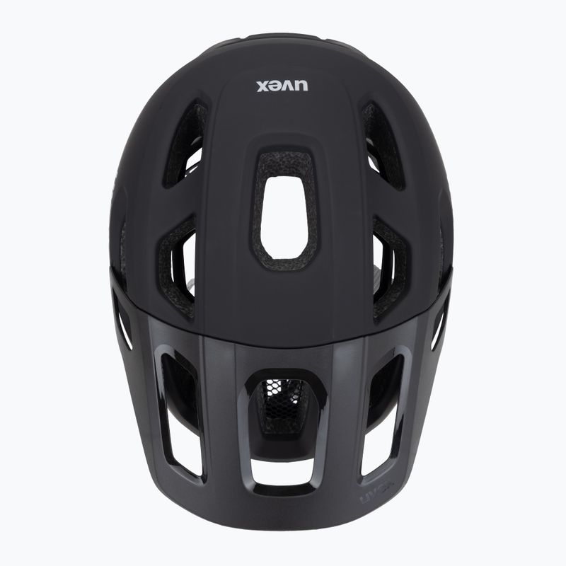 Kinder-Fahrradhelm UVEX React MIPS Jr black matte 6