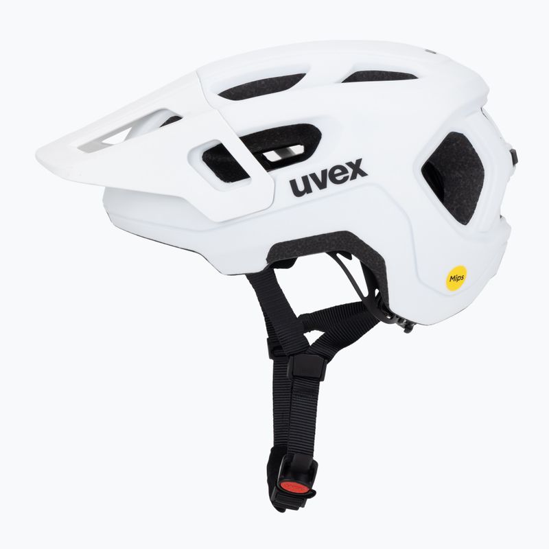 Kinder-Fahrradhelm UVEX React MIPS Jr white matt 3