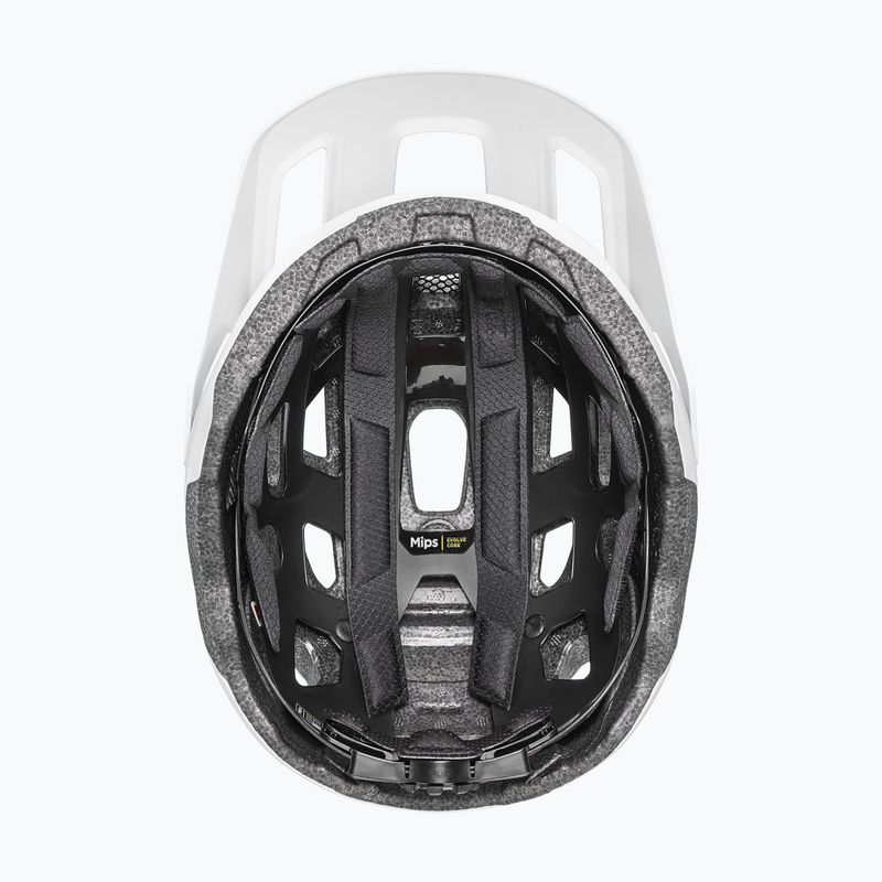 Kinder-Fahrradhelm UVEX React MIPS Jr white matt 4
