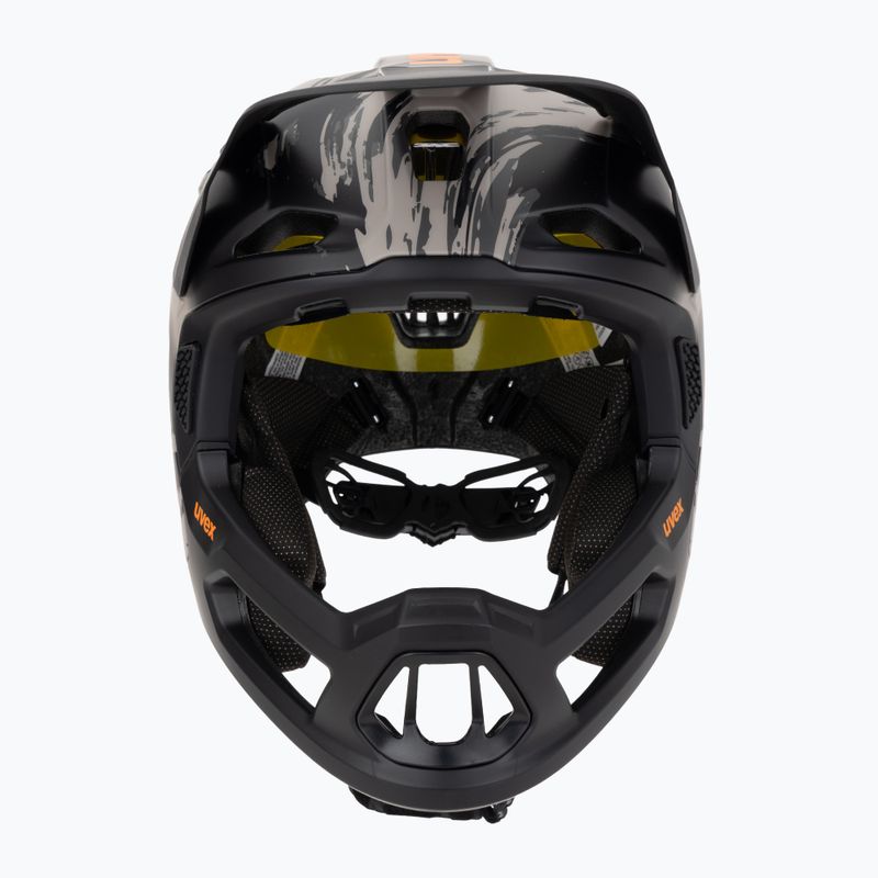 UVEX Revolt MIPS Fahrradhelm Eiche braun/orange matt 2