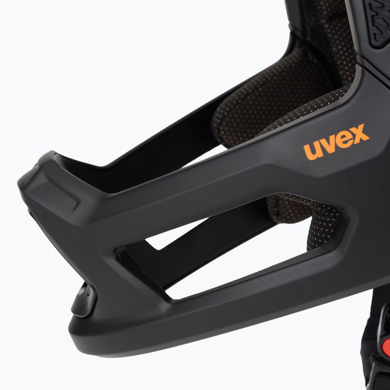 UVEX Revolt MIPS Fahrradhelm Eiche braun/orange matt 4