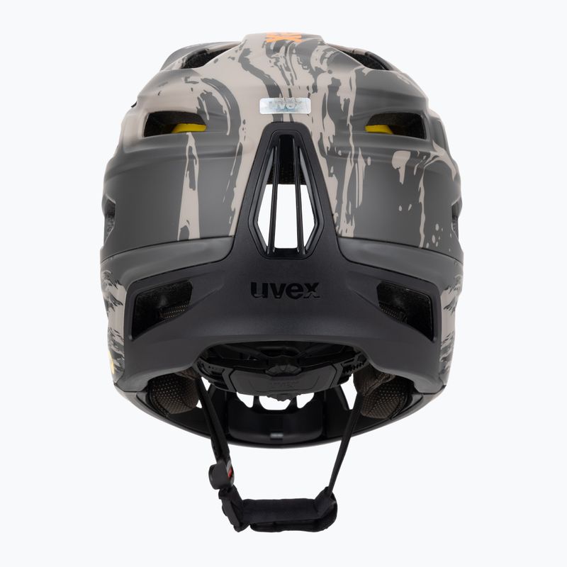 UVEX Revolt MIPS Fahrradhelm Eiche braun/orange matt 5