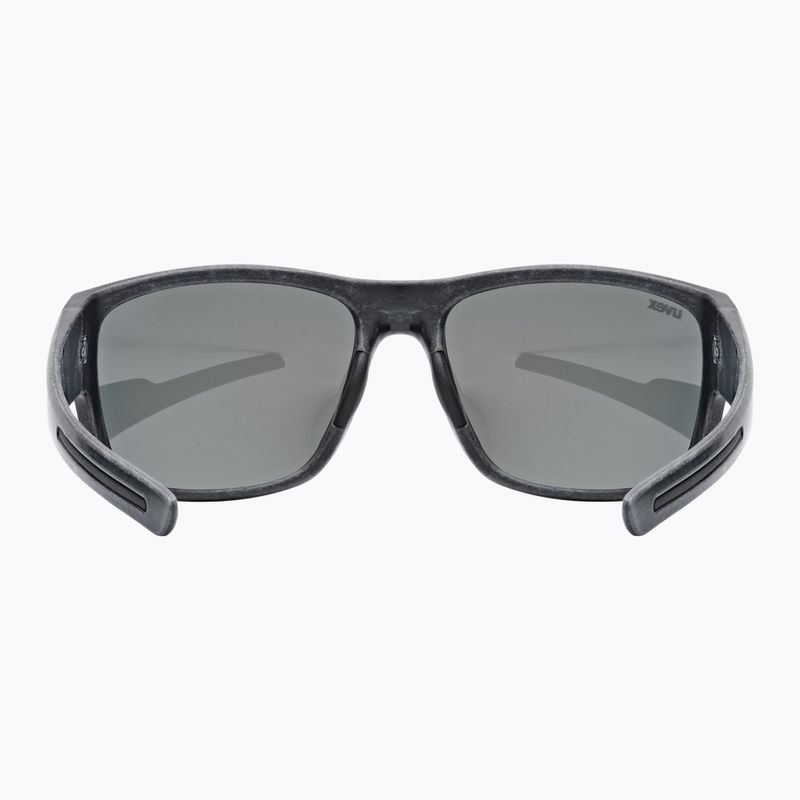 UVEX Sonnenbrille Esntl Urban schwarz matt/verspiegelt silber 3