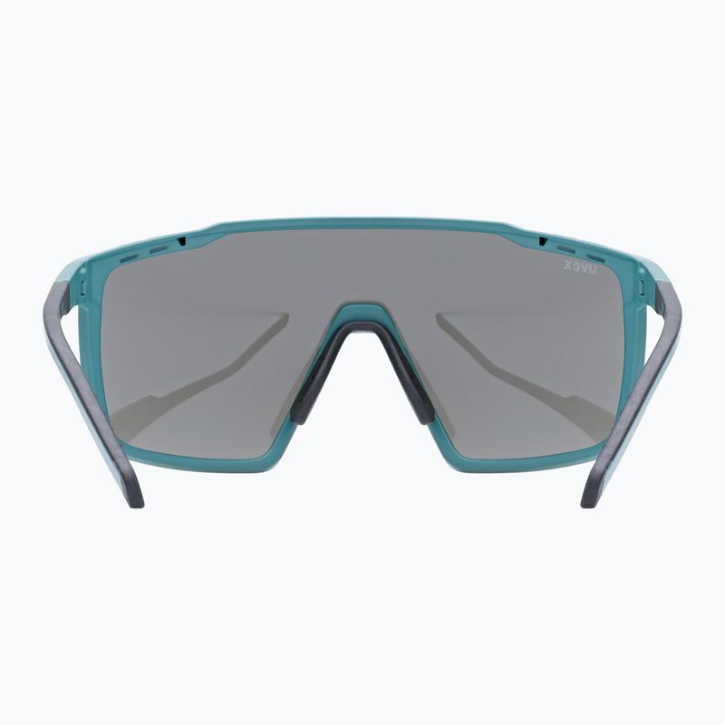 UVEX Mtn Perform S teal matt/verspiegelt silberne Sonnenbrille 3