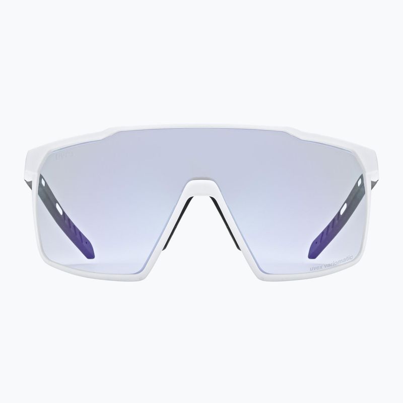Sonnenbrille UVEX MTN Perform S V white matt/ litemirror blue 2