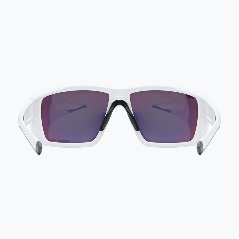 Sonnenbrille UVEX Mtn Venture CV white matte/mirror gold 3