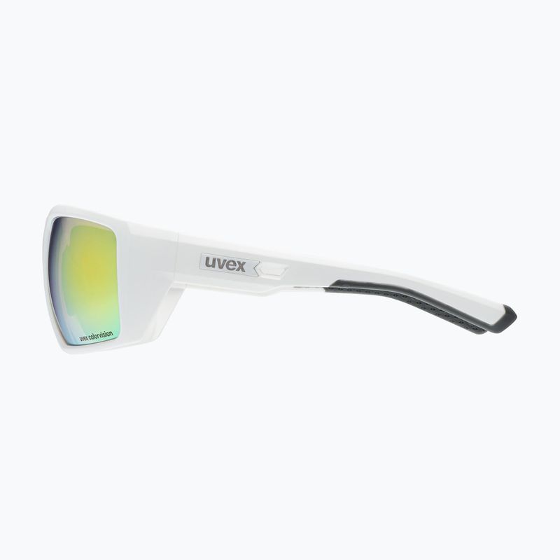 Sonnenbrille UVEX Mtn Venture CV white matte/mirror gold 4