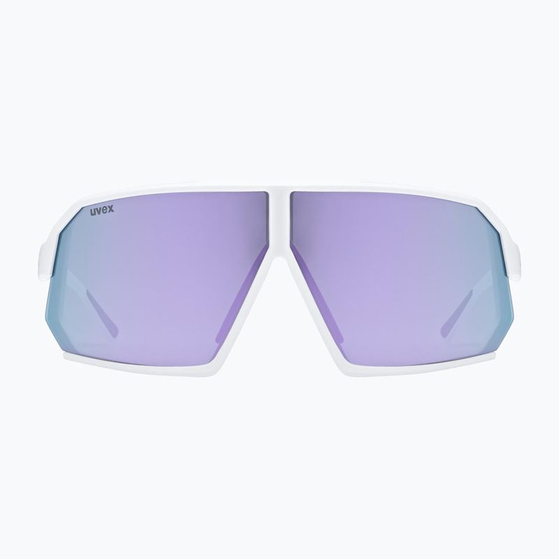 UVEX Sportstyle 237 weiß matt/verspiegelt lavendel Sonnenbrille 2