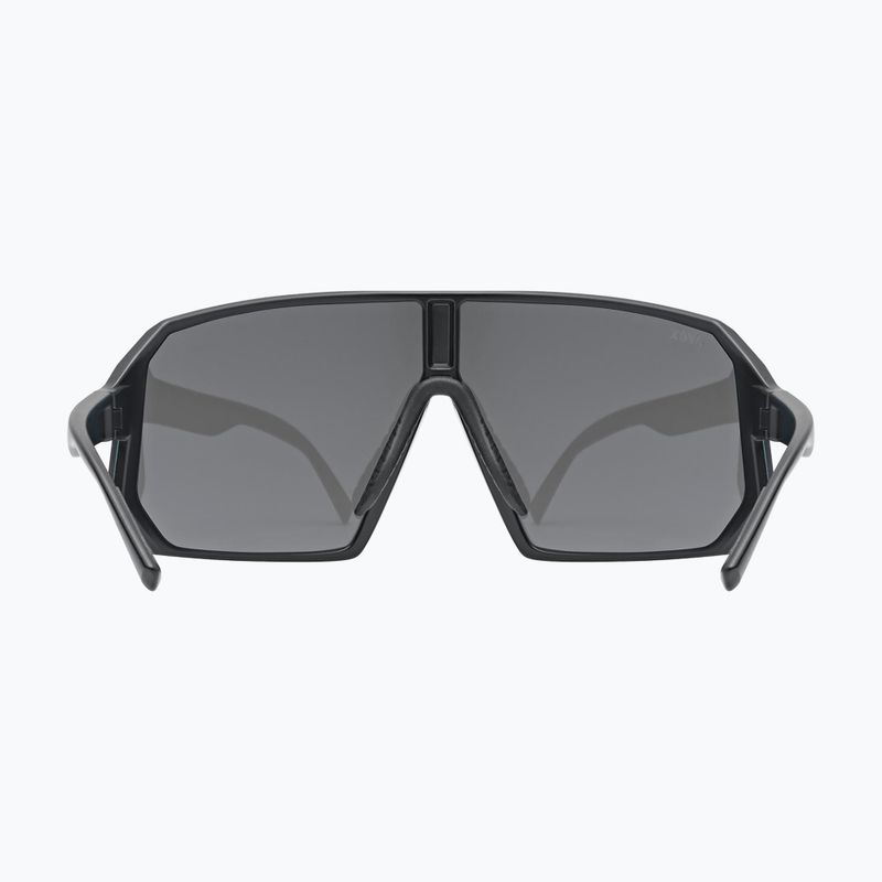 UVEX Sportstyle 237 schwarz matt/verspiegelt silberne Sonnenbrille 3