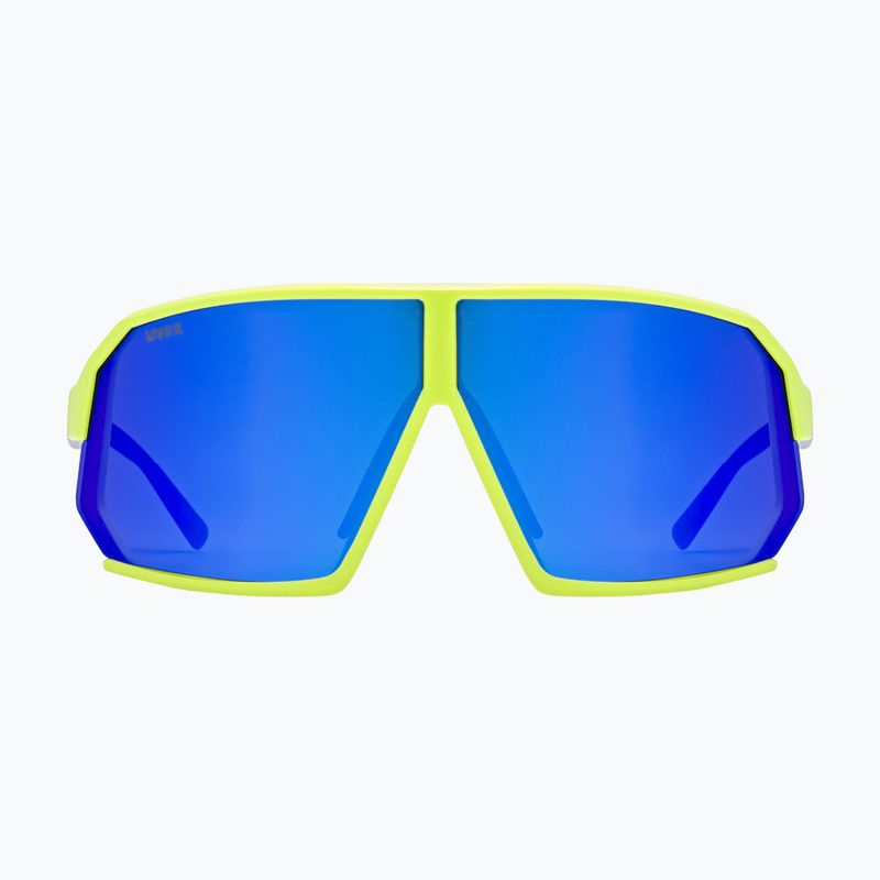 UVEX Sportstyle 237 gelb blau matt/verspiegelt blaue Sonnenbrille 2