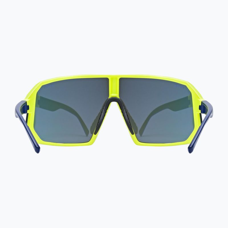 UVEX Sportstyle 237 gelb blau matt/verspiegelt blaue Sonnenbrille 3