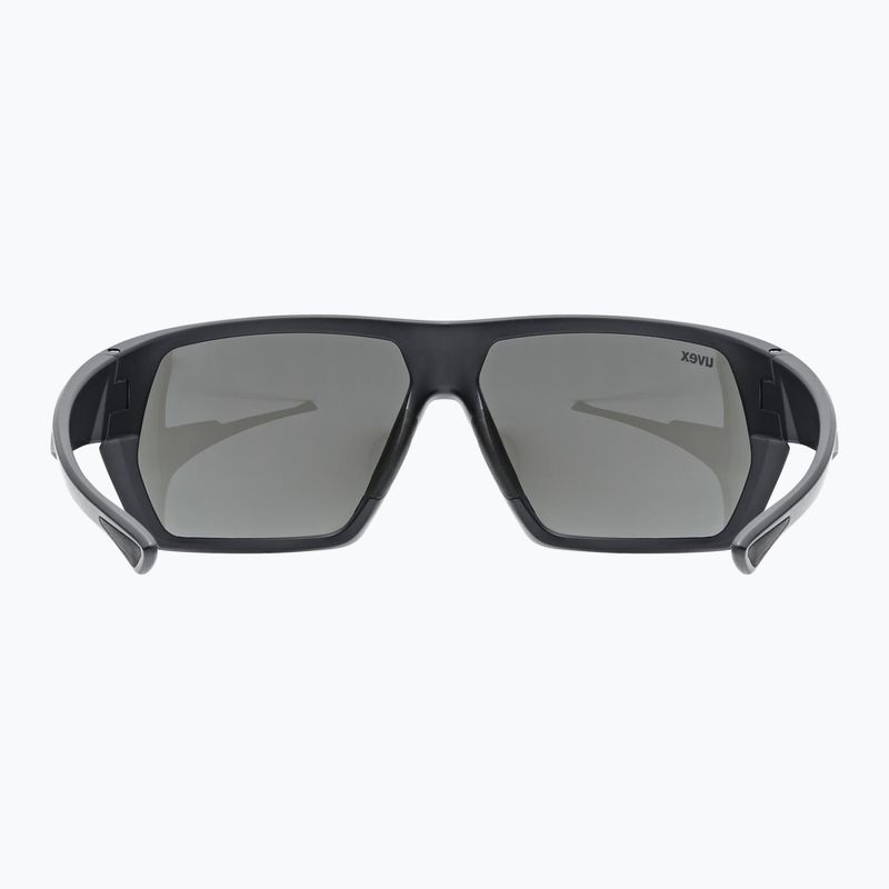 UVEX Sportstyle 238 schwarz matt/verspiegelt silberne Sonnenbrille 3