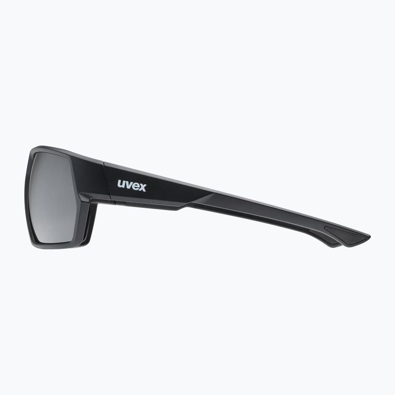 UVEX Sportstyle 238 schwarz matt/verspiegelt silberne Sonnenbrille 4