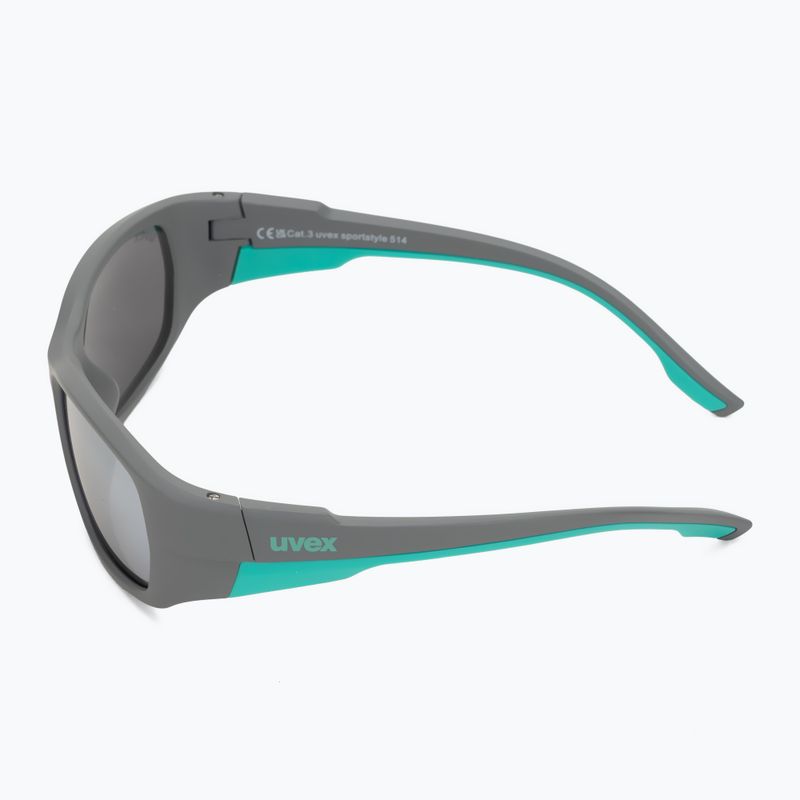 UVEX Kindersonnenbrille Sportstyle 514 grau matt/verspiegelt silber 4