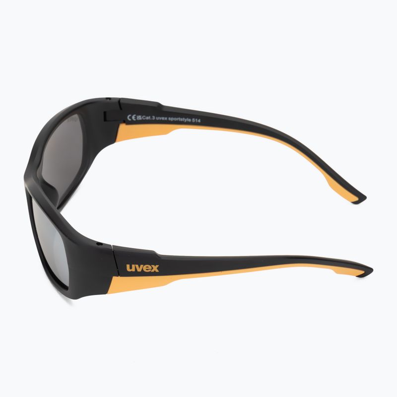 UVEX Kindersonnenbrille Sportstyle 514 schwarz matt/verspiegelt silber 4