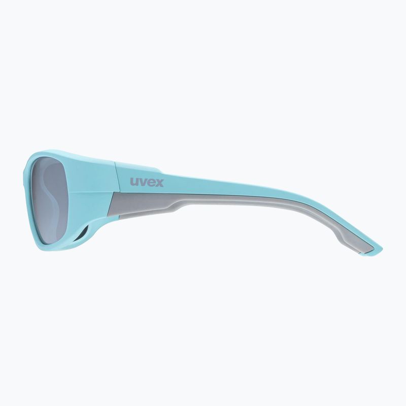 UVEX Kindersonnenbrille Sportstyle 514 hellblau matt/verspiegelt silber