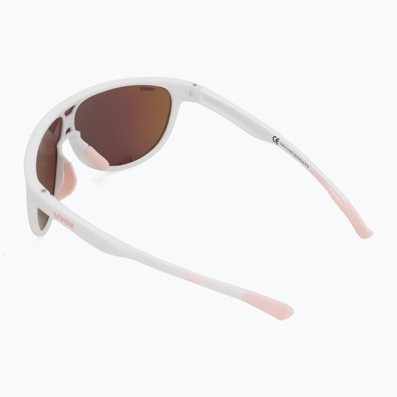 Sportstyle 515 weiß matt/verspiegelt rosa Kindersonnenbrille 2