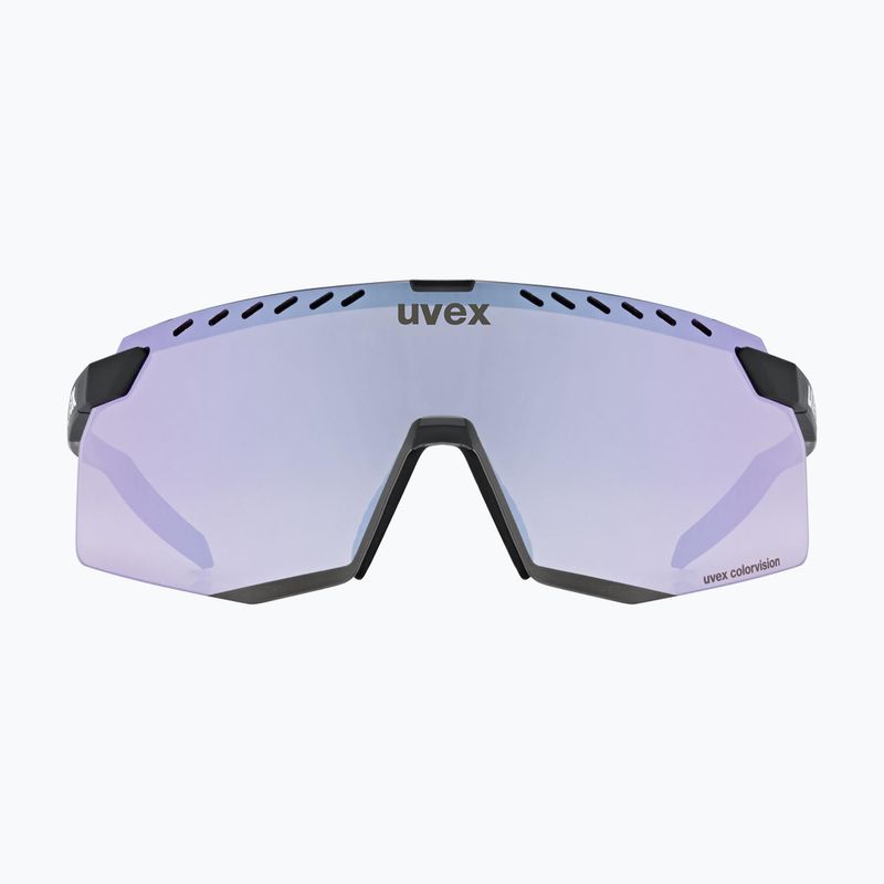 UVEX Pace Stage CV Sonnenbrille schwarz matt/rosa 2