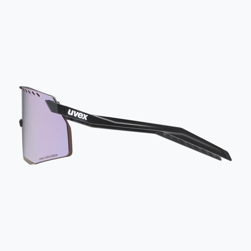 UVEX Pace Stage CV Sonnenbrille schwarz matt/rosa 4