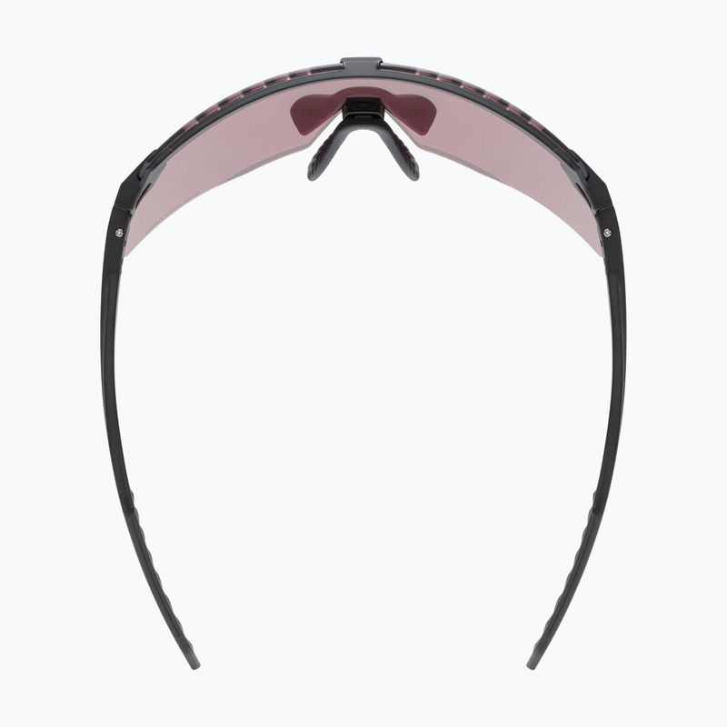 UVEX Pace Stage CV Sonnenbrille schwarz matt/rosa 5