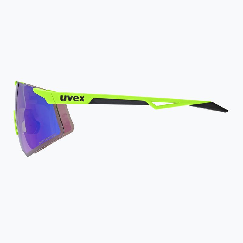 UVEX Pace Perform S CV Sonnenbrille gelb matt/verspiegelt blau 4