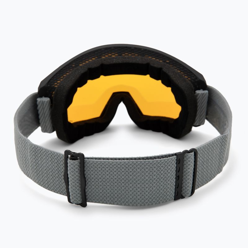 Skibrille UVEX Athletic CV black matte/mirror opal colorvision yellow 3