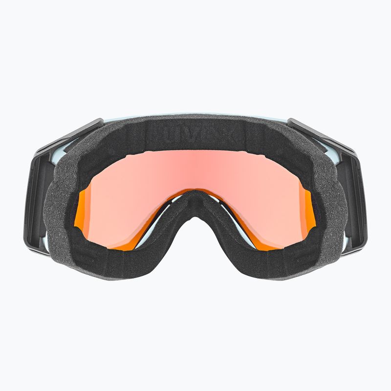 UVEX Skibrille Gravity FM Säure grün matt/Spiegel opal orange klar 3