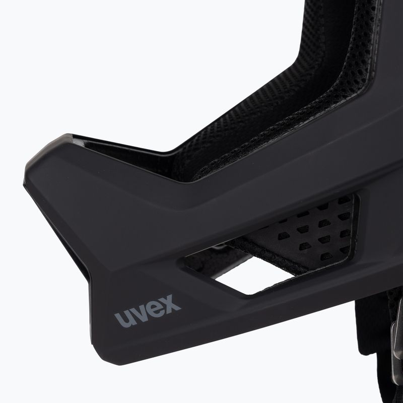 UVEX Fahrradhelm Ravage schwarz/rhino matt 7