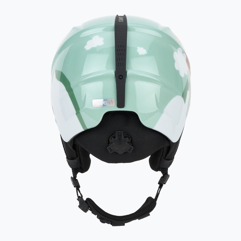 Kinder-Skihelm UVEX Viti Jr jade llama 4
