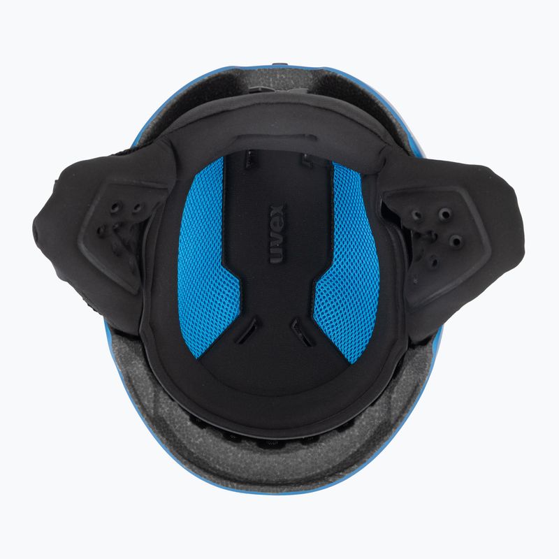 Skihelm Kinder UVEX Viti blue matt 5
