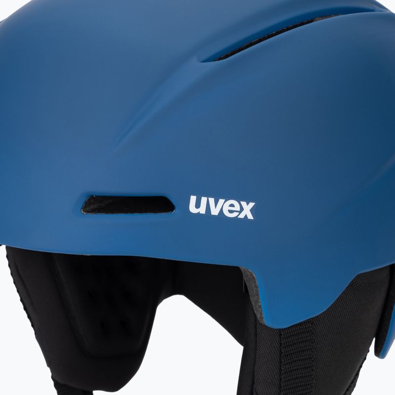 Skihelm Kinder UVEX Viti blue matt 7
