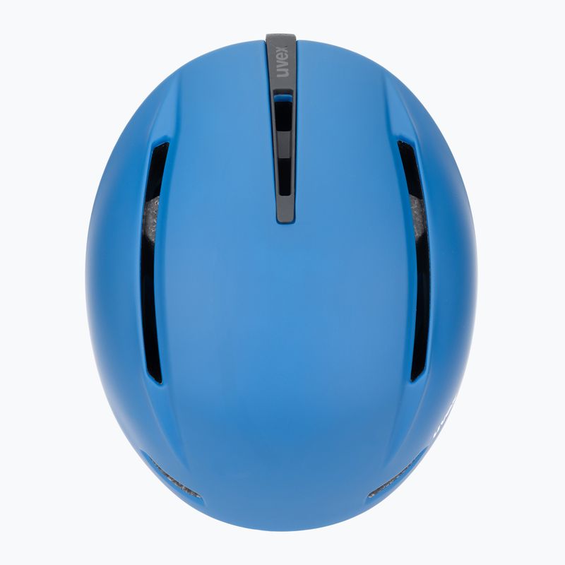 Skihelm Kinder UVEX Viti blue matt 12