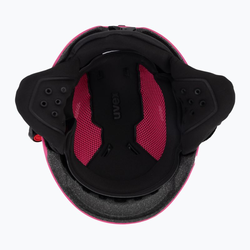 Skihelm Kinder UVEX Viti pink matt 5
