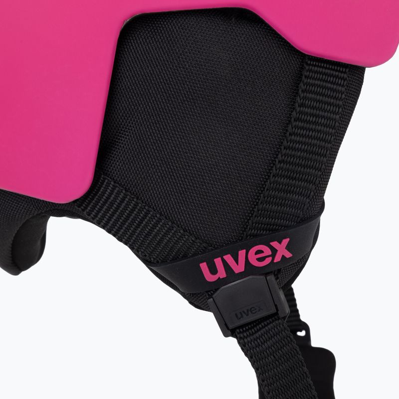 Skihelm Kinder UVEX Viti pink matt 8