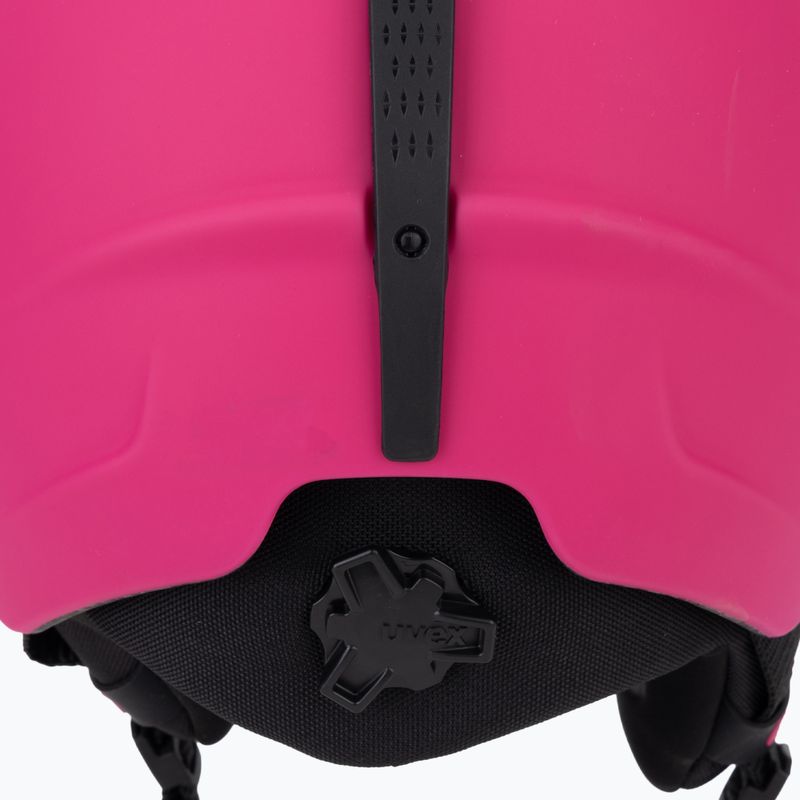 Skihelm Kinder UVEX Viti pink matt 10