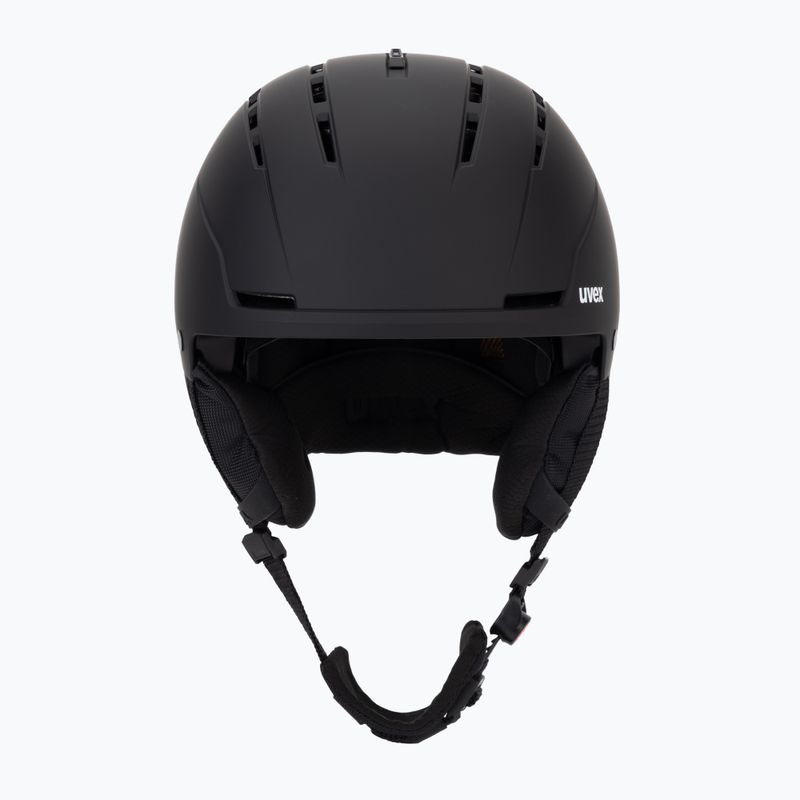 Skihelm UVEX Stance MIPS black/brown matt 2