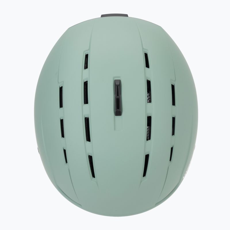 Skihelm UVEX Stance MIPS oxid green/black matt 6