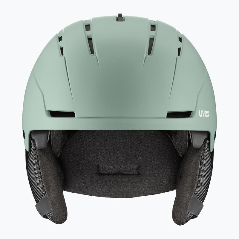 UVEX Stance MIPS Skihelm oxid grün/schwarz matt 2