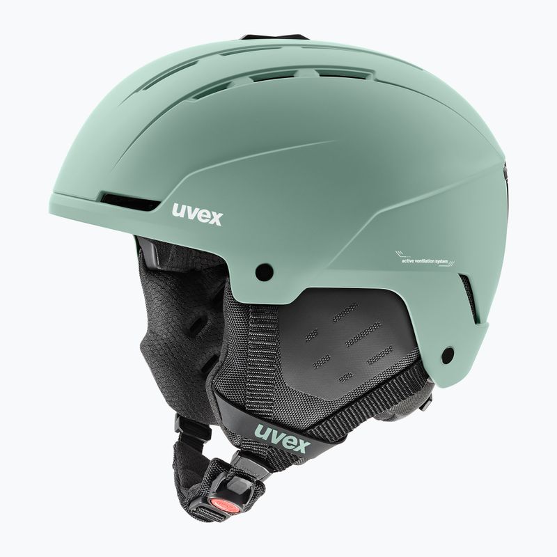 Skihelm UVEX Stance oxid grün matt